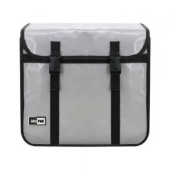 Benson 46L Double Sacoche Grise Sac De Vélo Pour Femmes/hommes Ebike