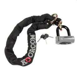 Antivol PROTECT CHAIN ET BLOQUE DISQUE SRA Gris KOOROOM -Magasin De Vélos antivol protect chain et bloque disque sra gris kooroom 2