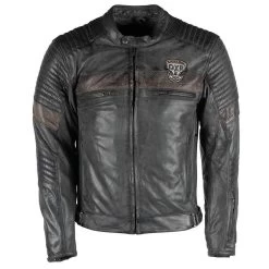 Blouson CHUCK Homme Noir/Marron DXR -Magasin De Vélos blouson chuck homme noirmarron dxr 2