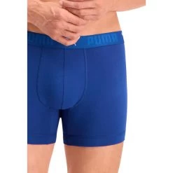 Boxer Sport En Coton Pour Hommes PUMA Bleu (lot De 6) -Magasin De Vélos boxer sport en coton pour hommes puma bleu lot de 6 4