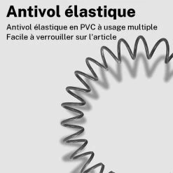 ROCKBROS Câble Antivol Casque Vélo Avec Code à 3 Chiffres Antivol Cadenas Pliable 90 Cm -Magasin De Vélos cable antivol casque velo avec code a 3 chiffres antivol cadenas pliable 90 cm 3