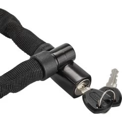 Abus Cadenas À Chaîne Steel-O-Chain 4804K/110 Noir -Magasin De Vélos cadenas a chaine steel o chain 4804k110 noir 2