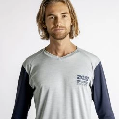 IXS Carve X 3/4 Jersey - Jade-Marine -Magasin De Vélos carve x 34 jersey jade marine 3