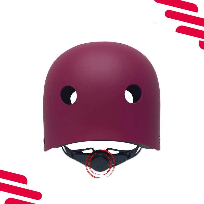 Casque De Cyclisme Pour Enfants - Rose Foncé Mat 4 Casque De Cyclisme Pour Enfants - Rose Foncé Mat – Image 4