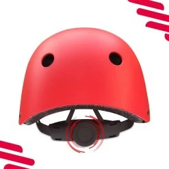 Casque De Vélo Enfants Skate - Rouge 10 Casque De Vélo Enfants Skate - Rouge -Magasin De Vélos casque de velo enfants skate rouge 3