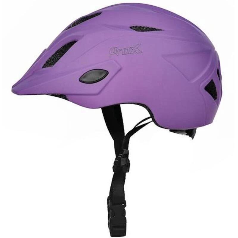 Casque De Vélo Pour Enfants - Violet - Avec Lumières 1 Casque De Vélo Pour Enfants - Violet - Avec Lumières