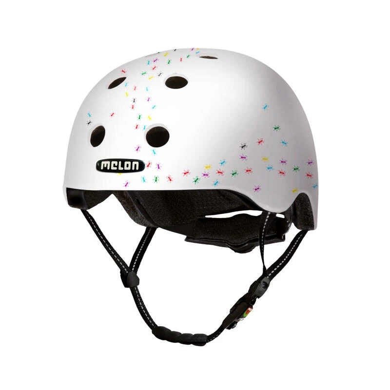 Casque De Vélo Urbain - MELON - All Stars Blanc 1 Casque De Vélo Urbain - MELON - All Stars Blanc