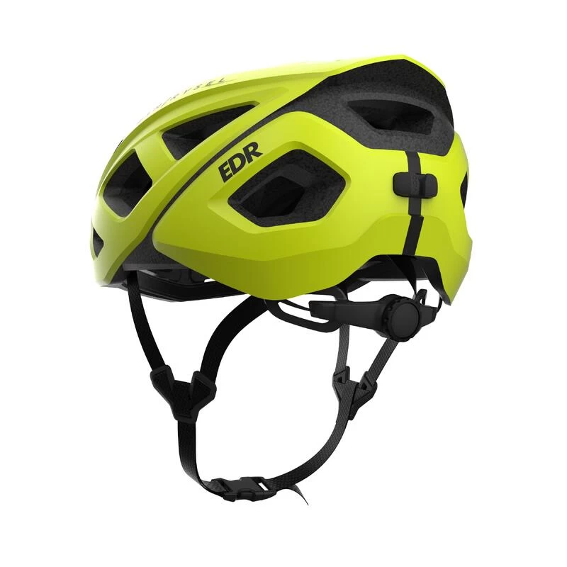 CASQUE VELO ROUTE ROADR 500 JAUNE FLUO 2 CASQUE VELO ROUTE ROADR 500 JAUNE FLUO – Image 2