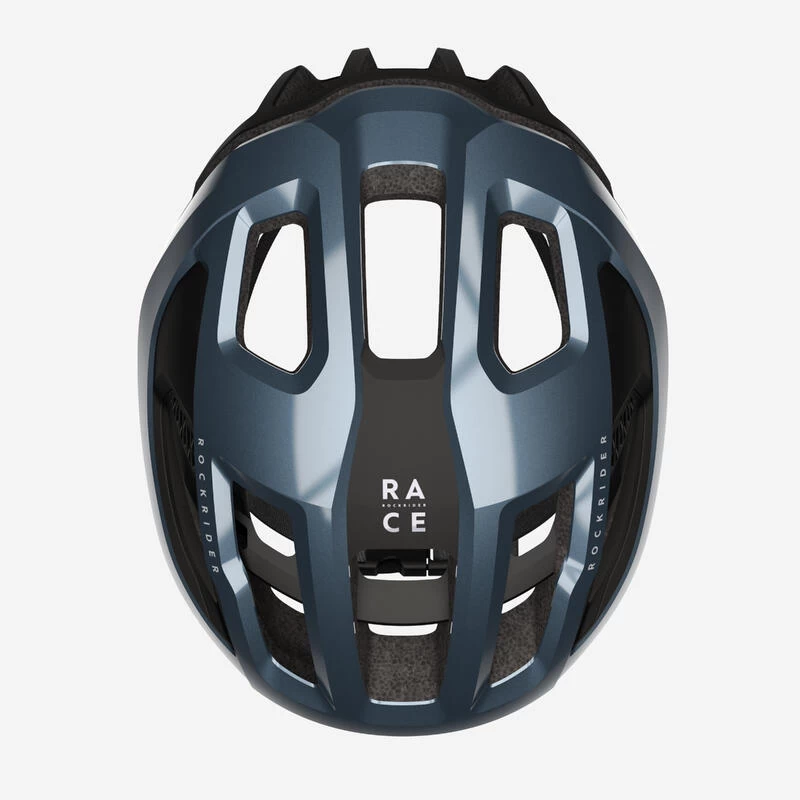 Rockrider CASQUE VÉLO VTT XC RACE GRIS NOIR 5 Rockrider CASQUE VÉLO VTT XC RACE GRIS NOIR – Image 5