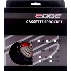 Edge Cassette 11 Vitesses CSM9011 11-52T - Argent/noir -Magasin De Vélos cassette 11 vitesses csm9011 11 52t argentnoir 3