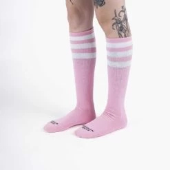 Chaussettes American Socks Bubblegum - Knee High -Magasin De Vélos chaussettes american socks bubblegum knee high 3