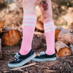 Chaussettes American Socks Bubblegum - Knee High -Magasin De Vélos chaussettes american socks bubblegum knee high 6