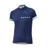 Loeffler Chemise De Cyclisme Manches Courtes W Bike Jersey HZ Rise Femmes - Bleu