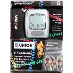 Compteur Union (5 Fonctions) Marwi 5N -Magasin De Vélos compteur union 5 fonctions marwi 5n 2