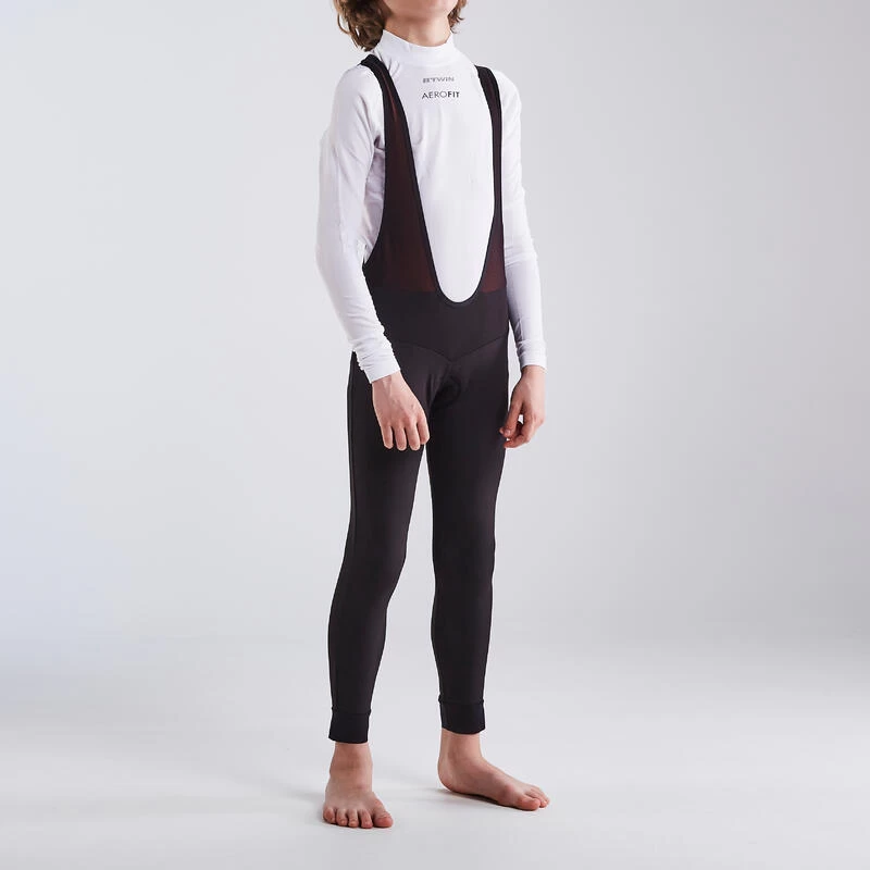 BTWIN CUISSARD LONG VELO ENFANT A BRETELLES 900 NOIR 2 BTWIN CUISSARD LONG VELO ENFANT A BRETELLES 900 NOIR – Image 2