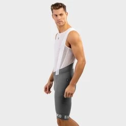 Cuissard Vélo Court Homme Cyclisme BX Fassa Gris -Magasin De Vélos cuissard velo court homme cyclisme bx fassa gris 2