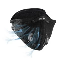 DEMI MASQUE FILTRANT SPORT 500 BROYX + 2 FILTRES INCLUS -FFP1- -Magasin De Vélos demi masque filtrant sport 500 broyx 2 filtres inclus ffp1 5