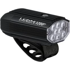Lezyne Éclairage Avant Pour Vélo 1200 Lumens 60 Heures D'autonomie - Lite Drive Noir