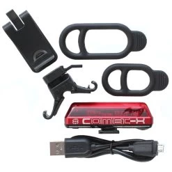 Éclairage Vélo Arrière USB Moon Comet-X -Magasin De Vélos eclairage velo arriere usb moon comet x 5