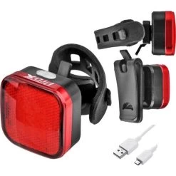 Feu Arrière De Vélo - Rechargeable Par USB - COB Led 40 Lumen - Feu Rouge -Magasin De Vélos feu arriere de velo rechargeable par usb cob led 40 lumen feu rouge 2