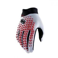 100% Gants GEOMATIC SP22 Grey/Racer Red