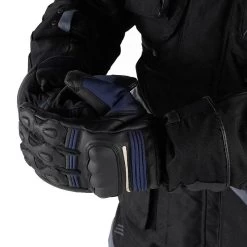 Gants IBOK GT WATERPROOF Homme Noir/Bleu DXR -Magasin De Vélos gants ibok gt waterproof homme noirbleu dxr 3