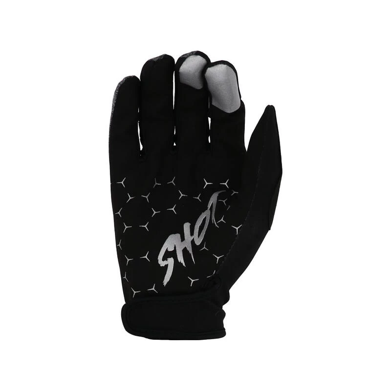 Gants Shot Bmx Rogue Cup Enfant Noir/Gris 3 Gants Shot Bmx Rogue Cup Enfant Noir/Gris – Image 3