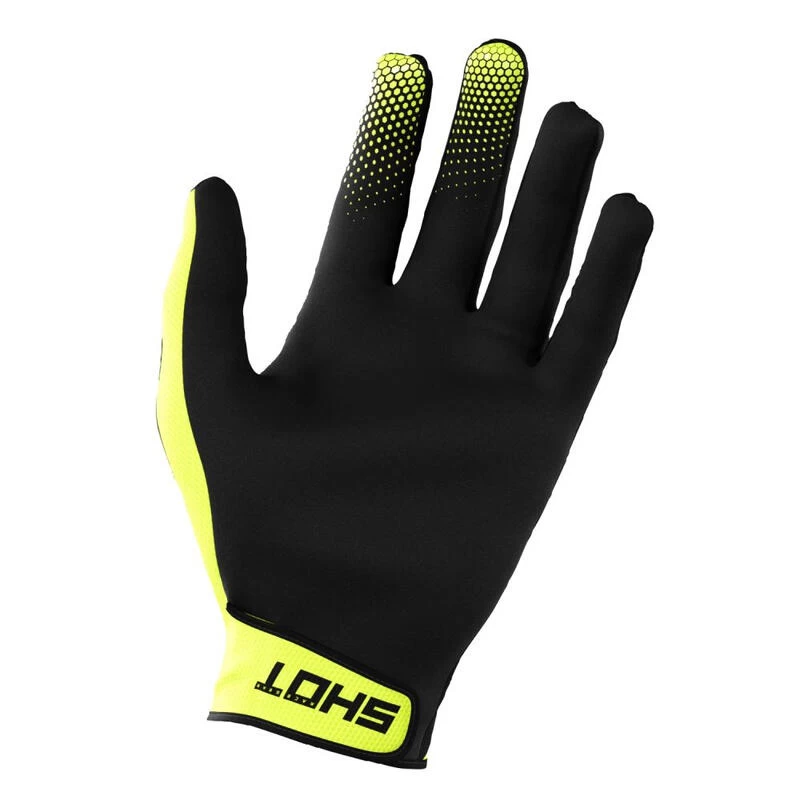 Gants Shot Rogue Revolt 2.0 Enfant Neon Jaune 2 Gants Shot Rogue Revolt 2.0 Enfant Neon Jaune – Image 2