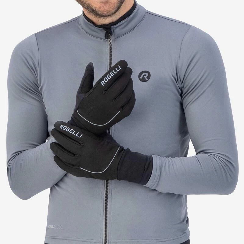 Rogelli Gants Velo Long De Hiver Homme - Tocco 2 Rogelli Gants Velo Long De Hiver Homme - Tocco – Image 2