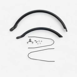 Garde Boue 20" Noir Pour Velo Pliant Tilt 100, Tilt 120 Et Hoptown 320