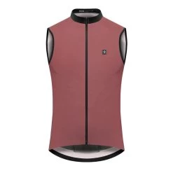 Gilet Vélo Coupe-vent Homme Cyclisme Homme Et Femme V1 Sundust Rouge Cuivré