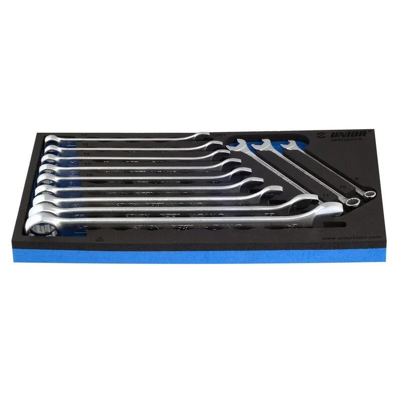 Unior Jeu De Cles Forgees Mixtes - 8-24 Mm / 12 Pcs - 1.7 Kg - 1/3 1 Unior Jeu De Cles Forgees Mixtes - 8-24 Mm / 12 Pcs - 1.7 Kg - 1/3