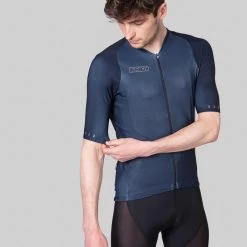 Bioracer Maillot Cycliste Icon Pour Hommes - Bleu - Coldblack -Magasin De Vélos maillot cycliste icon pour hommes bleu coldblack 3