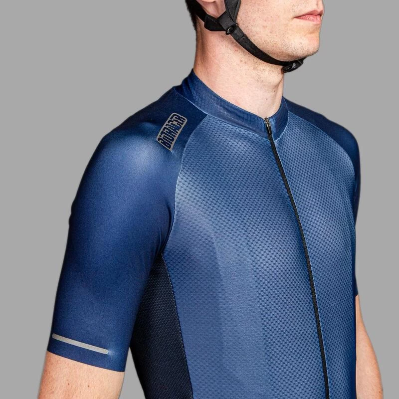 Bioracer Maillot Cycliste Pour Hommes - Bleu Marine - Sprinter Coldblack 5 Bioracer Maillot Cycliste Pour Hommes - Bleu Marine - Sprinter Coldblack – Image 5