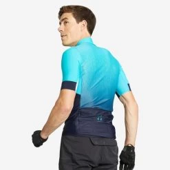 Rockrider Maillot MC VTT Race 720 Homme Turquoise