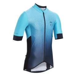 Rockrider Maillot MC VTT Race 720 Homme Turquoise -Magasin De Vélos maillot mc vtt race 720 homme turquoise 4