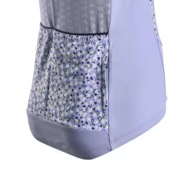 MAILLOT VELO ROUTE MANCHES COURTES RC500 FEMME FLORAL LAVANDE -Magasin De Vélos maillot velo route manches courtes rc500 femme floral lavande 5