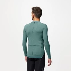 Maillot Vélo Route Manches Longues été Homme UVP - Racer Ultralight Cèdre -Magasin De Vélos maillot velo route manches longues ete homme uvp racer ultralight cedre 2