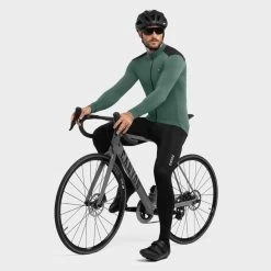 Maillot Vélo Thermique Homme Cyclisme M4 Volta Vert Armée 9 Maillot Vélo Thermique Homme Cyclisme M4 Volta Vert Armée -Magasin De Vélos maillot velo thermique homme cyclisme m4 volta vert armee 3