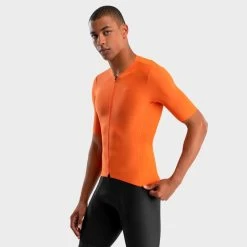 Maillot Vélo Ultraléger Homme Cyclisme SRX PRO Altea Orange Vif -Magasin De Vélos maillot velo ultraleger homme cyclisme srx pro altea orange vif 2