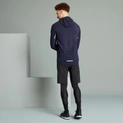 Rockrider Maillot Vélo VTT Manche Longues Mi Saison - EXPL 500 BLEU -Magasin De Vélos maillot velo vtt manche longues mi saison expl 500 bleu 2