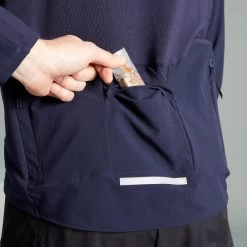 Rockrider Maillot Vélo VTT Manche Longues Mi Saison - EXPL 500 BLEU -Magasin De Vélos maillot velo vtt manche longues mi saison expl 500 bleu 8