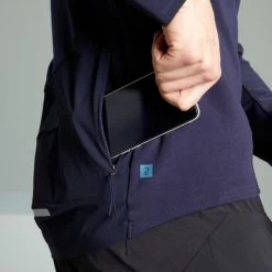 Rockrider Maillot Vélo VTT Manche Longues Mi Saison - EXPL 500 BLEU -Magasin De Vélos maillot velo vtt manche longues mi saison expl 500 bleu 9