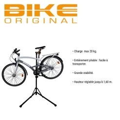 Pied De Réparation Pliable Réglable - Vélo électrique, VTT, VTC - BIKE ORIGINAL -Magasin De Vélos pied de reparation pliable reglable velo electrique vtt vtc bike original 3