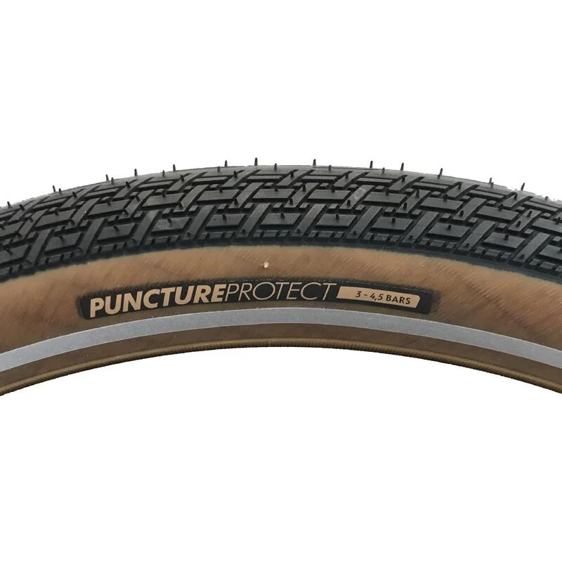 BTWIN Pneu 20"x1.75 50-406 Flanc Marron 2 BTWIN Pneu 20"x1.75 50-406 Flanc Marron – Image 2