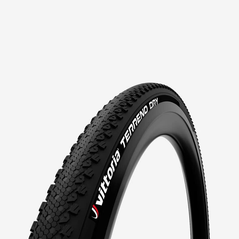 Pneu Gravel Tringle Souple - Vittoria Terreno Dry 700x38 Noir 1 Pneu Gravel Tringle Souple - Vittoria Terreno Dry 700x38 Noir