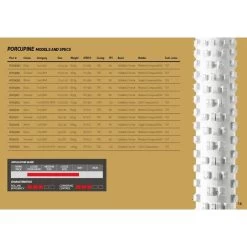 Onza Pneu Pliable Porcupine 27.5x2.40 Inch - Noir 8 Onza Pneu Pliable Porcupine 27.5x2.40 Inch - Noir -Magasin De Vélos pneu pliable porcupine 275x240 inch noir 3