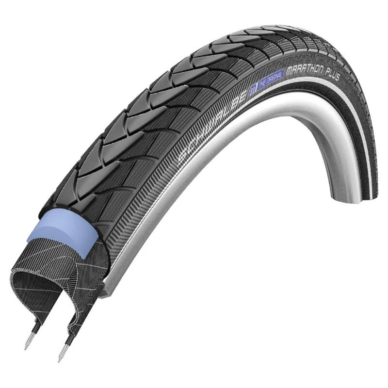 Pneu Vtt/urbain 26x1.75 Schwalbe Marathon Plus Noir Tr (47-559) 1 Pneu Vtt/urbain 26x1.75 Schwalbe Marathon Plus Noir Tr (47-559)