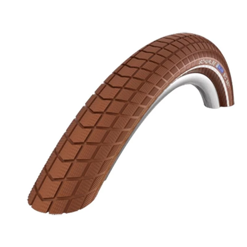 Pneu Vtt/urbain 26x2.15 Schwalbe Big Ben Marron Tr (55-559) 1 Pneu Vtt/urbain 26x2.15 Schwalbe Big Ben Marron Tr (55-559)