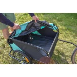 Remorque Bâchée Pour Vélo, Surf, Paddle -Magasin De Vélos remorque bachee pour velo surf paddle 2